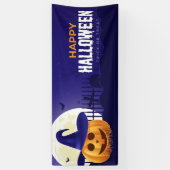 Happy Halloween Spandoek (Verticaal)