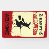 Happy Halloween Spandoek (Horizontaal)