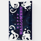 Happy Halloween Spandoek (Verticaal)