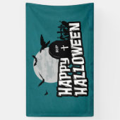 Happy Halloween Spandoek (Verticaal)