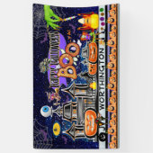 Happy Halloween! Spandoek (Verticaal)