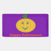 Happy Halloween Spandoek (Horizontaal)