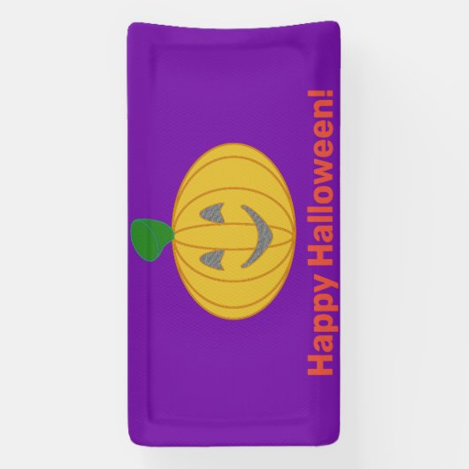 Happy Halloween Spandoek (Verticaal)