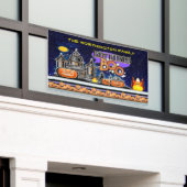 Happy Halloween! Spandoek (Buitenkant Gebouw)