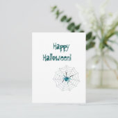 Happy Halloween Spider! Briefkaart (Staand voorkant)