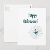 Happy Halloween Spider! Briefkaart (Voorkant / Achterkant)