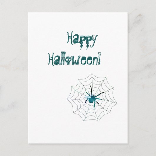 Happy Halloween Spider! Briefkaart (Voorkant)