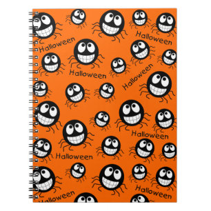 Happy Halloween Spider Collage Notitieboek