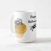 Happy Halloween Spider Cupcake Mok (Voorkant links)