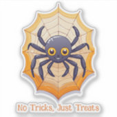Happy Halloween Spider Sticker (Voorkant)