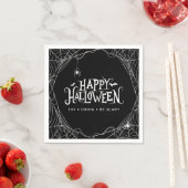 Happy Halloween Spider Web Eat Drink is eng Servet (Insitu)