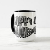 Happy Halloween Spiders & Spider Web Mok (Voorkant links)