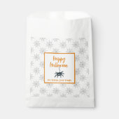 Happy Halloween spincobweb: geen truc behandelt al Bedankzakje (Voorkant)