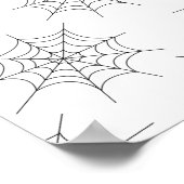 Happy Halloween spincobweb: geen truc behandelt al Poster (Hoek)