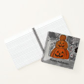 Happy Halloween Spiral Notitieboek (Binnen)