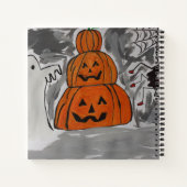Happy Halloween Spiral Notitieboek (Achterkant)
