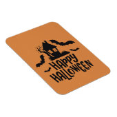 Happy Halloween spookhuis spooky bat sinaasappel Magneet (Rechterzijde)