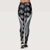 Happy Halloween Spooky Bat Leggings (Achterkant)
