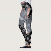 Happy Halloween Spooky Bat Leggings (Links)