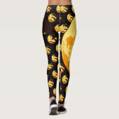 Happy Halloween Spooky Bat Leggings (Achterkant)