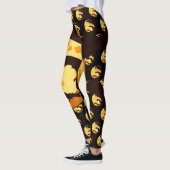 Happy Halloween Spooky Bat Leggings (Links)