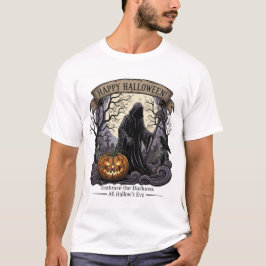 Happy Halloween" Spooky bijpassende T-shirts