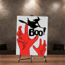 Happy Halloween Spooky Boo Creepy Poster