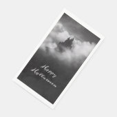 Happy Halloween Spooky Castle Party Servet (Hoek)