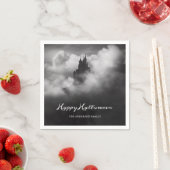 Happy Halloween Spooky Castle Party Servet (Insitu)