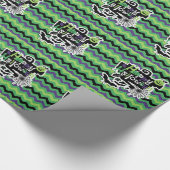 Happy Halloween Spooky Fun Cadeaupapier (Hoek)