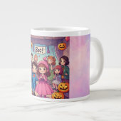 Happy Halloween,Spooky Fun For Kids Specialty Mug Grote Koffiekop (Voorkant rechts)