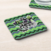 Happy Halloween Spooky Fun Onderzetter (Linkerzijde)