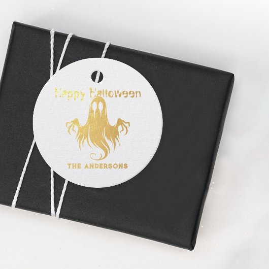 Happy Halloween Spooky Ghost Kostuumfeest Bedankjes Labels