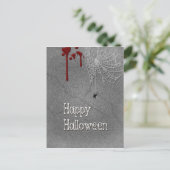 Happy Halloween Spooky Gravestone Briefkaart (Staand voorkant)