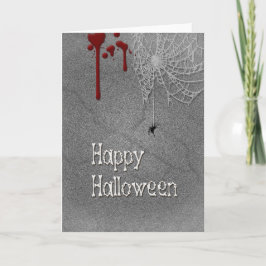 Happy Halloween Spooky Gravestone Kaart