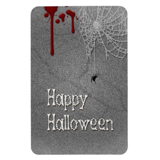 Happy Halloween Spooky Gravestone Magneet (Verticaal)