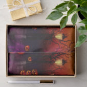 Happy Halloween Spooky Haunted Witch Castle Tissuepapier (Geschenk)