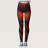 Happy Halloween Spooky Kiss Leggings (Voorkant)