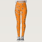 Happy Halloween Spooky Leggings (Voorkant)