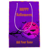 Happy Halloween Spooky Medium Cadeauzakje (Voorkant)