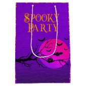 Happy Halloween Spooky Medium Cadeauzakje (Achterkant)