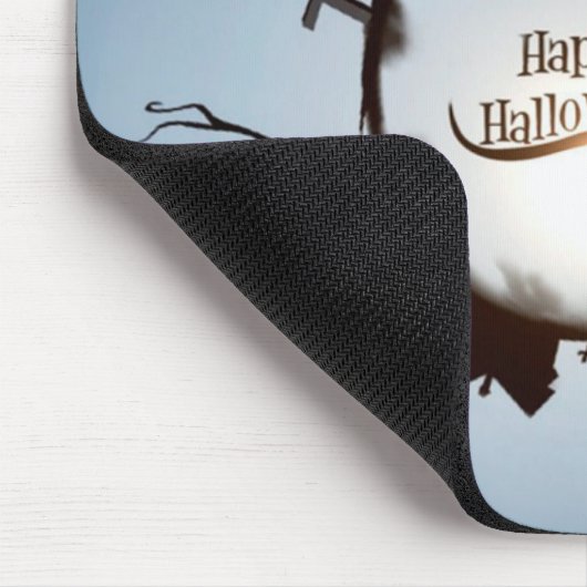 Happy Halloween Spooky Owl Mousepad Muismat (Hoek)