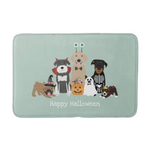 Happy Halloween Spooky Pet Costumes Badmat