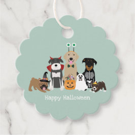 Happy Halloween Spooky Pet Costumes Bedankjes Labels