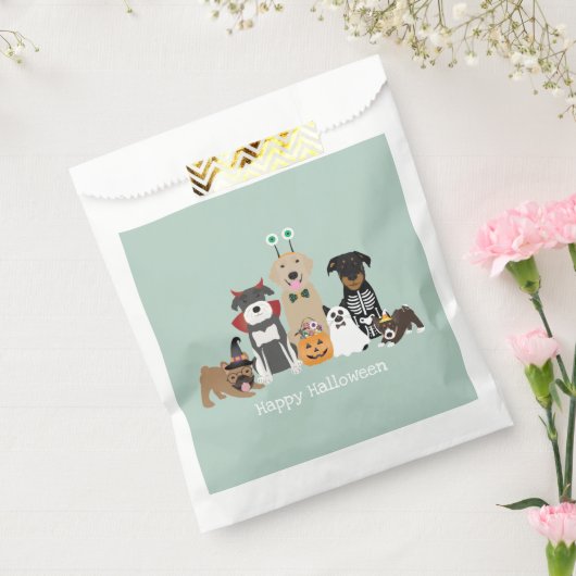 Happy Halloween Spooky Pet Costumes Bedankzakje (Gezegeld)