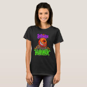 Happy Halloween Spooky Pumpkin Jack O Lantern T-shirt (Voorkant volledig)