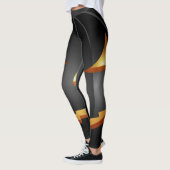 Happy Halloween Spooky Pumpkin Leggings (Links)