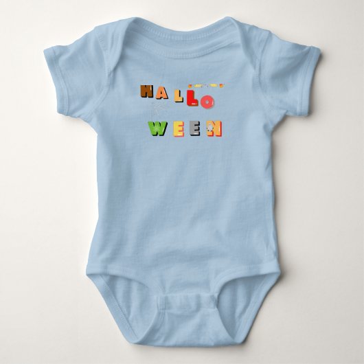 Happy Halloween Spooky Romper (Voorkant)