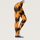 Happy Halloween Spooky Schattige & Feestelijk Hall Leggings (Rechts)