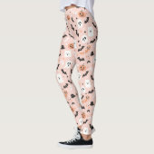 Happy Halloween Spooky Schattige & Feestelijk Hall Leggings (Links)